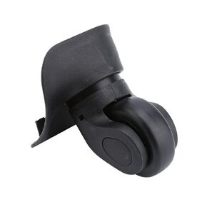 Luggage Roller, Plastic Bearing Wheels, 2pcs Wheel, Black for Suitcase Travel Case