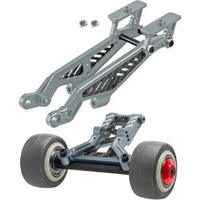 RC Aluminium Wing Mount & Wheelie Bar Set Upgrades Part for 1/8 Typhon 6S BLX,Kraton 6S BLX,Outcast 6S BLX,Notorious 6S BLX,Talion 6S BLX,Replace #AR320347#AR320366,Titanium