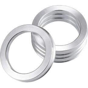X AUTOHAUX 4pcs OD 74.1mm to ID 60.1mm Aluminum Alloy Car Auto Hub Centric Rings Wheel Bore Center Spacer