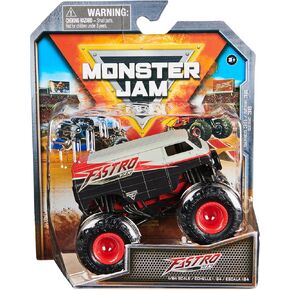 Monster Jam, Official Fastro Van Monster Truck, Die-Cast Vehicle, 1:64 Scale, Kids Toys for Boys Ages 3 and up