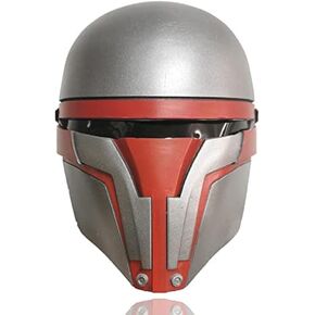 Alien War Darth Revan Resin Mask Cosplay Deluxe Resin Halloween Costume Props, Red