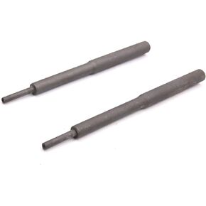 2pcs Dark Gray Universal Valve Guide Remover Grinding Stick Lapping Tool for Car Durable Material