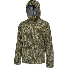 Muddy Outdoors Men's Standard TRX Lightweight RAIN Jacket/Mossy Oak Bottomland/Large