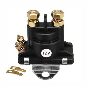 12V Power Trim Solenoid Switch Compatible with Mercruiser Mercury Mariner Outboard Motors 35-275 HP 89-818864T 89-96158 89-96158T 89-846070 8994318 SAE J1171 Yacht Boat Pneumatic Solenoid Starter