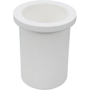 Meprotal Quartz Melting Crucible Cup Furnace Melting Casting Refining Gold Silver Brass Casting Cup (1kg)