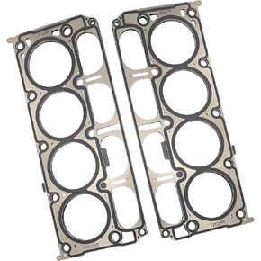 5-Layer MLS Cylinder Head Gaskets 2PCS for GM Chevrolet Silverado 1500 LTD Suburban Tahoe GMC Sierra 1500 Limited Yukon Yukon XL 5.3L 325ci 2014-2022, V8 L82 L83 L8B L84 L87 L96 OHV Gas Flex