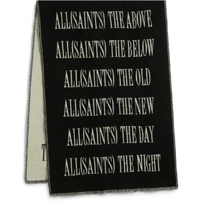 AllSaints Varsity Woven Scarf in Saudi Arabia