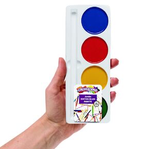 Colorations[r] 4 Best Value Jumbo Washable Watercolor Paint Component only