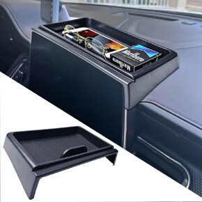 EDBETOS Dash Console Tray Compatible with 2021-2023 2024 Chevy Tahoe Suburban/GMC Yukon Accessories Dashboard Organizer Insert Center Console Box Sunglasses Holder (Not for Denali/Denali Ultimate)