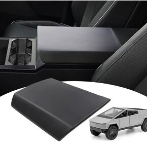 TPE Silicone Car Center Console Cover for 2023 2024 Tesla Cybertruck Accessories Waterproof & Scratch-Resistant Middle Console Car Central Armrest Box Protective Cover- Easy Snap-On Installation
