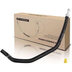 A-Premium Power Steering Hose Return Line Hose Assembly Compatible with BMW E39 540i 1997-2003 V8 4.4L Cooler To Reservoir