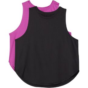 Jockey 2-Pack Stealth Mesh Tank Deep Black/Vivid Viola SM