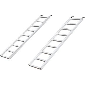 70-inch Aluminum Utility Truck, UTV/ATV Loading Ramps - Pair, 1500lb Capacity, TX195