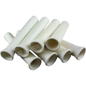SWI Parts Spark Plug Protect Boot Heat Shield عازل الحماية الحرارية 8 Cyl (أبيض)