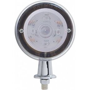 United Pacific 38377 13 LED 1-8" Arm Honda Light Kit (Amber LED/Clear Lens)