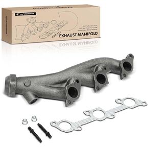 A-Premium Right Side Exhaust Manifold Kit W/Gasket & Studs [4.0L] Compatible with Ford Explorer 2002-2010, Explorer Sport Trac 2002-2005 2007-2010, Ranger 2001-2011 & Mercury Mountaineer 2002-2010