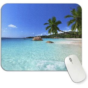 ToLuLu Square Mouse Pads, Personalized PU Leather Mouse Mat, Waterproof Ultra Smooth Mousepads, Non-Slip Suede Base Mouse Pads for Wireless Mouse Gaming Office Laptop Computer PC, Cute Cat