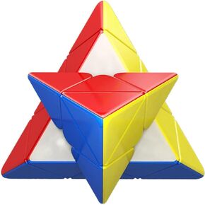 Cuberspeed MoYu RS Pyraminx M stickerless Speed Cube Moyu Pyraminx Magnetic MAGLEV Puzzle
