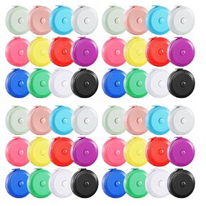 120 Pack Soft Retractable Measuring Tape,60-Inch 150cm,Green Double Scale Measurement Tape,for Body Measuring Sewing Tailor Cloth Knitting Home Craft Measurements