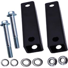 Torque Converter Engine Motor Riser Square Hardware Kit for Predator 196cc 212cc 224cc 6.5hp Go Kart Mini Bike for Coleman Powersports CT200U CT200U-EX BT200X, Black