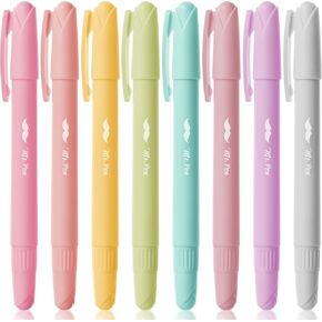 Mr. Pen- Gel Highlighter, 8 Pack, Pastel Colors, Bible Highlighters No Bleed, No Bleed Highlighters, Bible Highlighter, Bible Markers, Gel Highlighters for Bibles