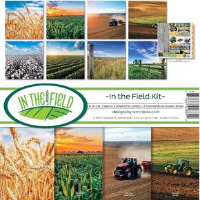 Reminisce (REMBC) In the Field Scrapbook Collection Kit, Multi Color Palette