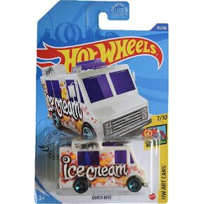 Hot Wheels Quick Bite, [White] 115/250 Art Cars 7/10