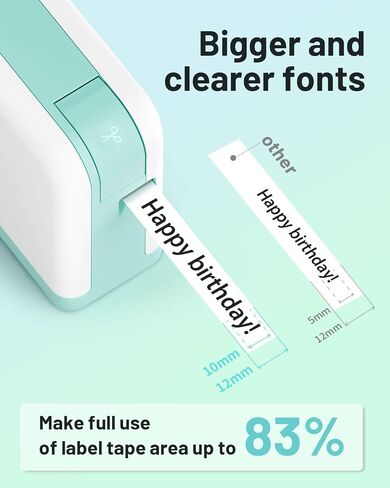 صانع الملصقات Labeler P3200، آلة طابعة ملصقات بلوتوث محمولة، تدعم iOS Android، مع مغلفة، هدية للنساء والرجال والمنزل والمكتب والمدرسة، شاحن من النوع C - أخضر in Saudi Arabia