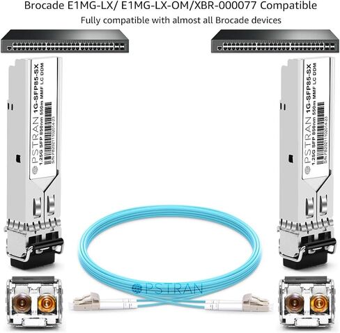 OPSTRAN 1000BASE-LX/LH SFP Transceiver Module for HPE Aruba J4859D J4859DCM JL746A ProCurve J4859C J4859B J4859A 1310nm 20km DDM Duplex LC SMF 4 Pack in Kuwait
