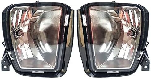 Fog Lights Compatible with 2013 2014 2015 2016 2017 2018 Ram 1500 Pickup, Bumper Driving Fog Lamps Assemblies, 1 Pair with Left and Right Side (Clear Lens) in Saudi Arabia