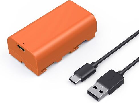 سمول رينج بطارية كاميرا قابلة لاعادة الشحن بمنفذ USB-C من سلسلة L-Series/NP-F550 in Saudi Arabia