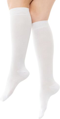 Women’s Bamboo Knee High Socks- Super Soft, Odor Free-4 Pairs in Saudi Arabia