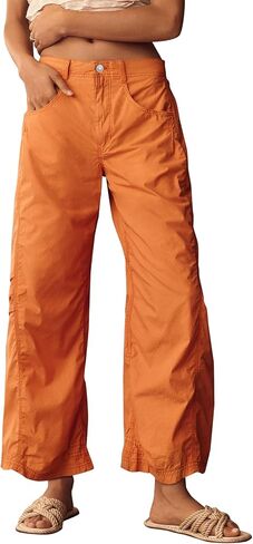 Parachute Pants Woman Lightweight Barrel Pants Casual Low Rise Wide Leg Dance Jogger Sweatpants Party in Saudi Arabia