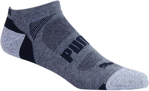 Puma Men's No show Sport Socks, Moisture Control, Arch Support (8 Pair) SOCK SIZE 10-13 SHOE SIZE 6-12 in Saudi Arabia