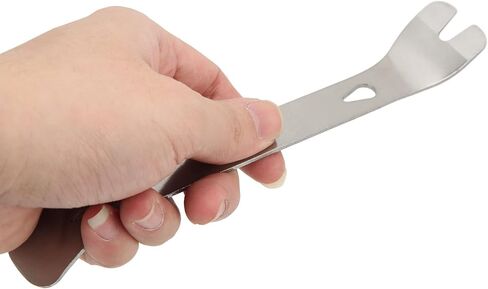 مجموعة أدوات إزالة حواف السيارة، 6 قطع مجموعة أدوات إزالة حواف السيارة من الفولاذ المقاوم للصدأ الصلب المقاوم للصدأ أدوات فك المشبك العالمي لصوت نافذة الباب in Kuwait