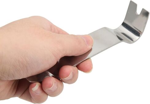 مجموعة أدوات إزالة حواف السيارة، 6 قطع مجموعة أدوات إزالة حواف السيارة من الفولاذ المقاوم للصدأ الصلب المقاوم للصدأ أدوات فك المشبك العالمي لصوت نافذة الباب in Kuwait