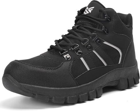 Steel Toe Boots for Men Women Comfortable Puncture Proof Safety Work Shoes for Indestructible Construction Working and Daily Wear in Saudi Arabia
