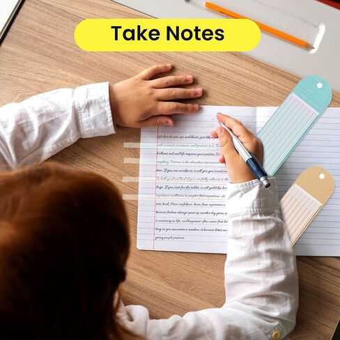 أحدث 800 قطعة من أقلام تحديد الصفحات ذات الشرائط الطويلة، وعلامات تبويب الفهرس مع خطوط، وعلامات تبويب أعلام الصفحات الطويلة الشفافة لقراءة وتدوين الملاحظات، 5 مجموعات in Kuwait