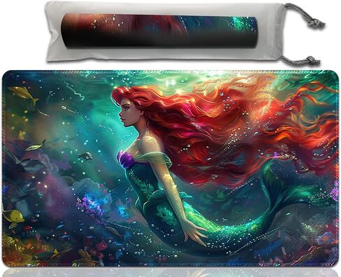 Anold Premium Playmat Compatible Lorcana and TCG, 24X14 in Size, Board Game Playmat, Non-Slip Rubber Game Mat with Zones and Free Storage Bag（D2） (D19 with zones) in Saudi Arabia