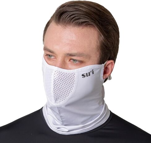KOREA UV Sun Protection Balaclava Half Face Mask - For Hiking, Running, Cycling & Outdoor Sports (Type B) in Saudi Arabia