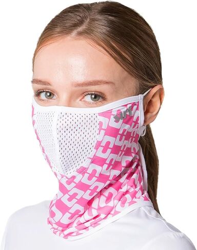 KOREA UV Sun Protection Balaclava Half Face Mask - For Hiking, Running, Cycling & Outdoor Sports (Type B) in Saudi Arabia