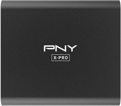 محرك الأقراص الصلبة المحمول PNY EliteX-PRO سعة 4 تيرابايت USB 3.2 Gen 2x2 Type-C (SSD) - (PSD0CS2260-4TB-RB) in Kuwait