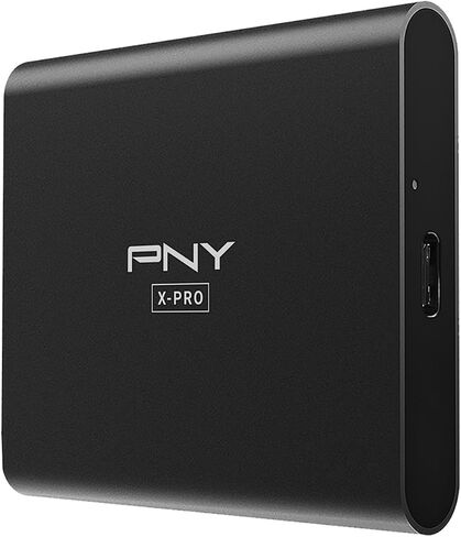 محرك الأقراص الصلبة المحمول PNY EliteX-PRO سعة 4 تيرابايت USB 3.2 Gen 2x2 Type-C (SSD) - (PSD0CS2260-4TB-RB) in Kuwait