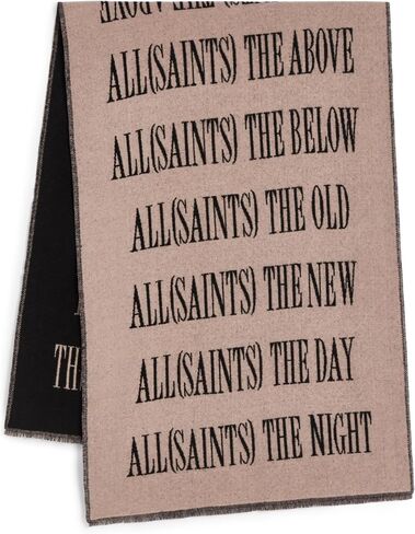 AllSaints Varsity Woven Scarf in Saudi Arabia