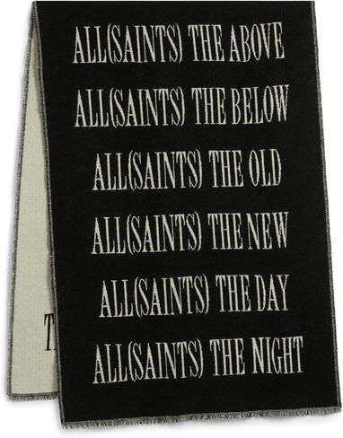 وشاح منسوج من AllSaints Varsity in Saudi Arabia