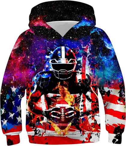 Ahegao Kid Hoodies Boys Sweatshirts for Girls 3D Prints Pullover 6-16 Years in Saudi Arabia