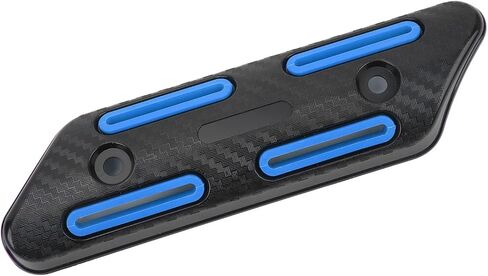 Exhaust Pipe Thermal Protector, Exhaust Pipe Thermal Protector Universal Stylish Wearproof for Motorcycles for Scooters (Blue), BusoThyctw3hna0p-15 in Kuwait