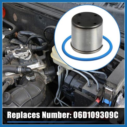 Fuel Pump Cam Follower for Audi A3 A4 TT 2.0T FSI for VW for Volkswagen GTI Golf R Jetta Passat High Pressure Fuel Pump Tappet Camshaft Follower 06D-109-309-C Item Replacement in Saudi Arabia