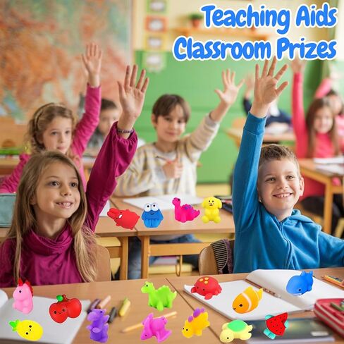 120Pcs Mochi Squishies Toys, Kawaii Squishies Bulk for Kids Party Favors, Squeeze Toys for Stress Relief, Classroom Prizes, Goodie Bag Stuffers, Party Bag Filler, Birthday Gifts (Random) in Kuwait