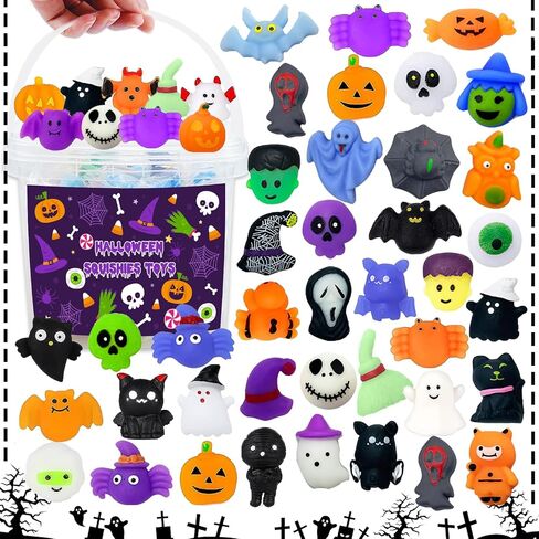120Pcs Mochi Squishies Toys, Kawaii Squishies Bulk for Kids Party Favors, Squeeze Toys for Stress Relief, Classroom Prizes, Goodie Bag Stuffers, Party Bag Filler, Birthday Gifts (Random) in Kuwait